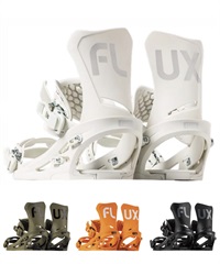 【早期購入】FLUX フラックス スノーボード バインディング ビンディング メンズ DS ムラサキスポーツ 24-25モデル LL B23(WHITE-S)