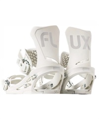 【早期購入】FLUX フラックス スノーボード バインディング ビンディング メンズ DS ムラサキスポーツ 24-25モデル LL B23(WHITE-S)