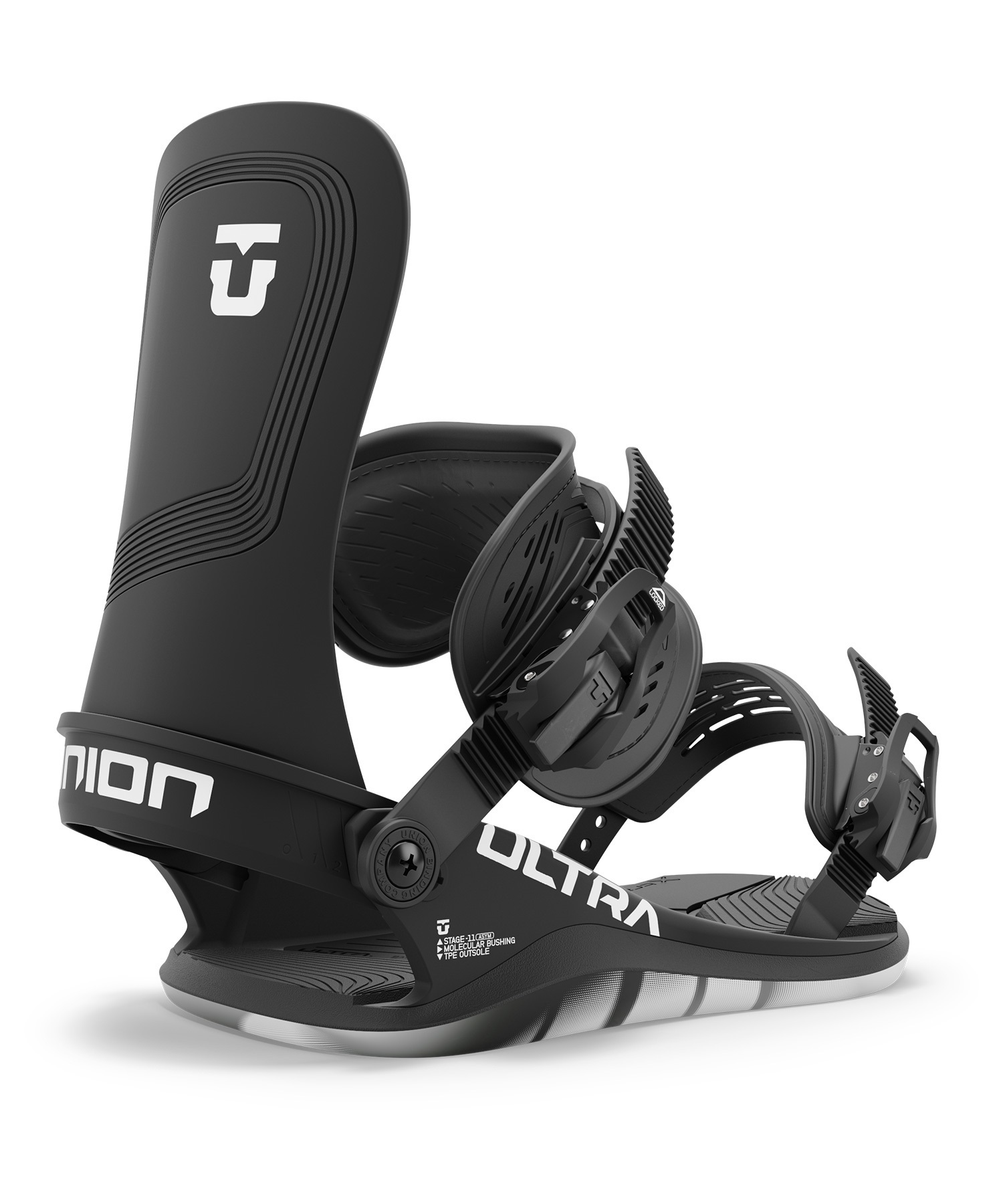 UNION ユニオン スノーボード バインディング ビンディング メンズ ULTRA MEN ムラサキスポーツ 24-25モデル LL A19(BLACK-S)