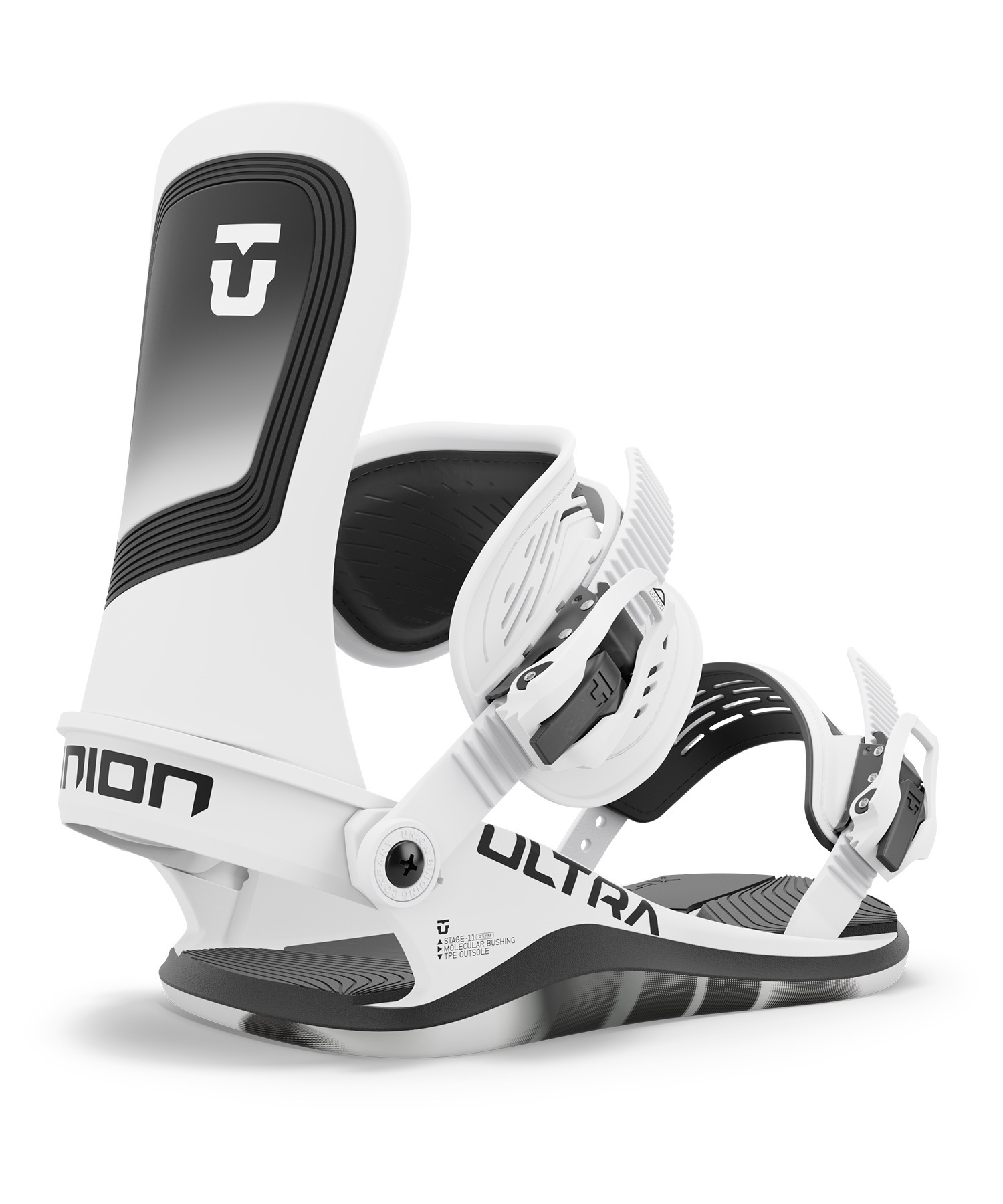 UNION ユニオン スノーボード バインディング ビンディング メンズ ULTRA MEN ムラサキスポーツ 24-25モデル LL A19(WHITE-S)