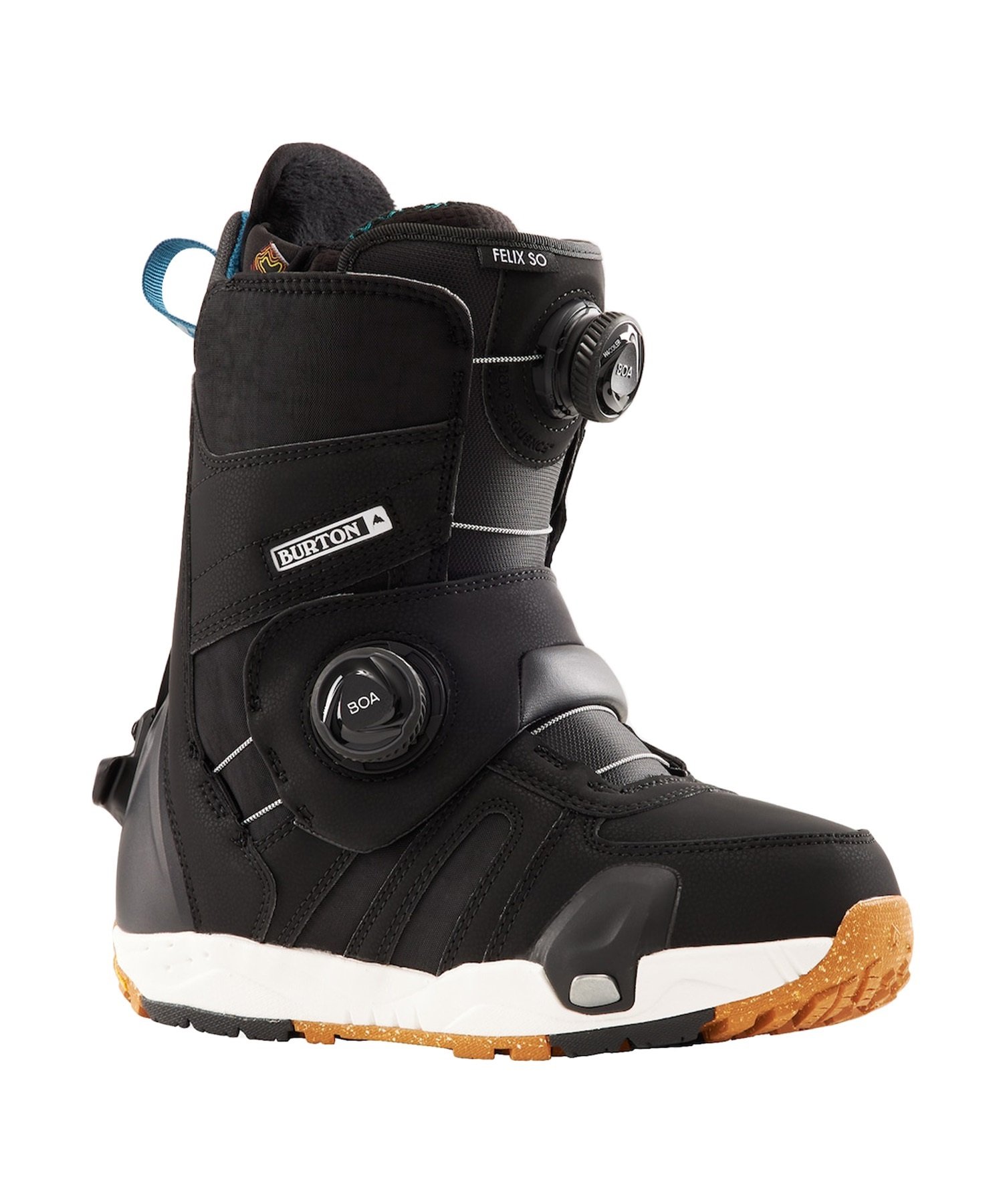 スノーボード ブーツ レディース BURTON バートン 23928100001 Felix Step On Wide 23-24モデル ムラサキスポーツ KK B3(BLACK-22.0cm)