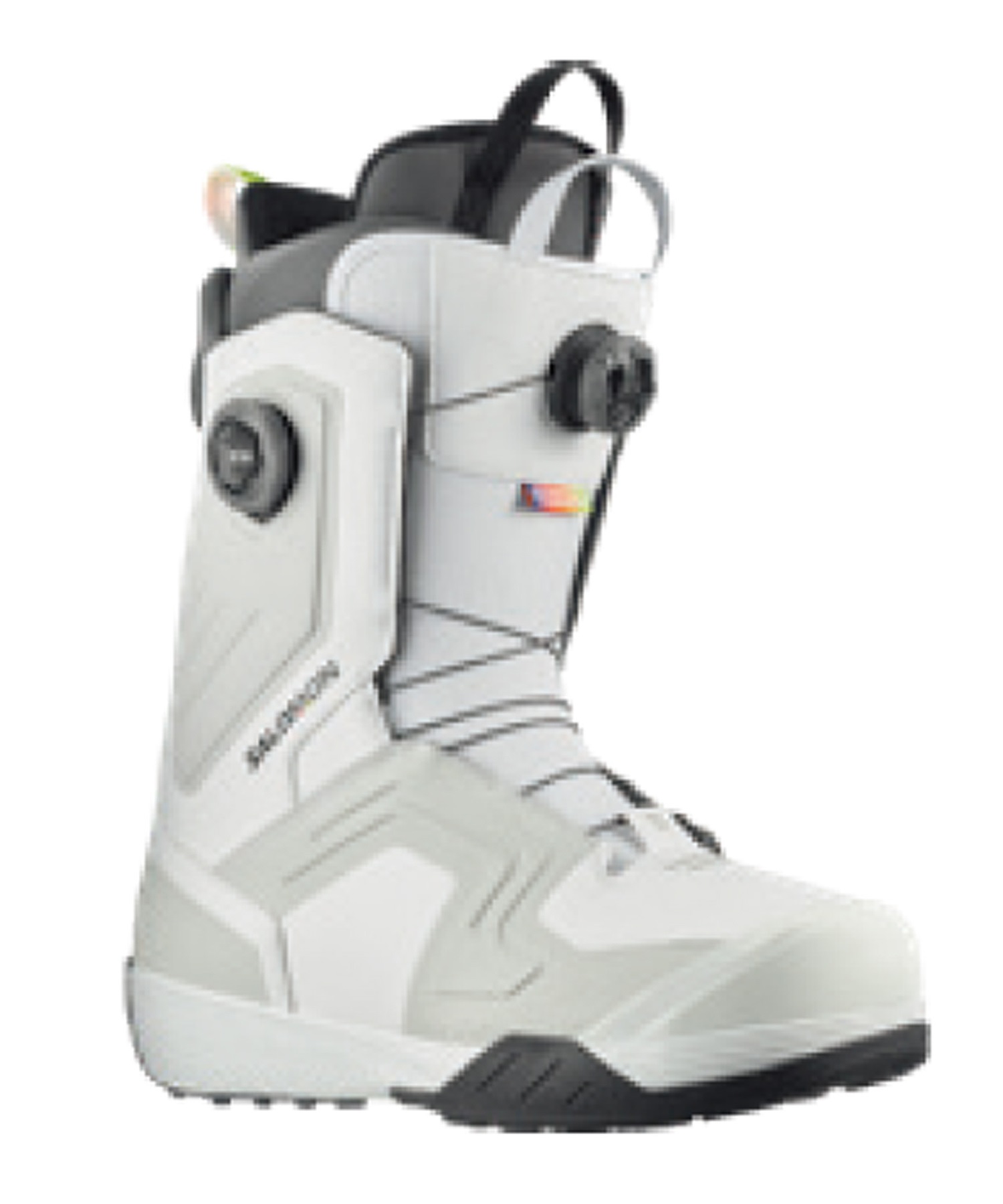 スノーボード ブーツ メンズ SALOMON サロモン DIALOGUE DUAL BOA TEAM 23-24モデル ムラサキスポーツ KK C2(White-25.0cm)