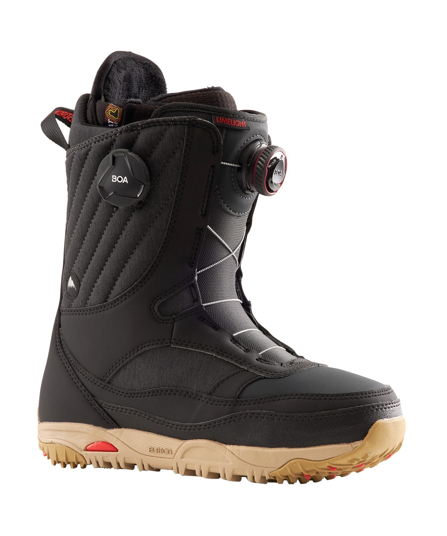 【早期購入】BURTON バートン スノーボード ブーツ レディース ワイド Women's Limelight Boa Boot Wide 24-25モデル LL B1(Black-21.0cm)