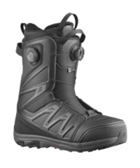 SALOMON サロモン スノーボード ブーツ メンズ LAUNCH BOA SJ BOA ムラサキスポーツ 24-25モデル LL A19(BlackBlackBlack-27.5cm)