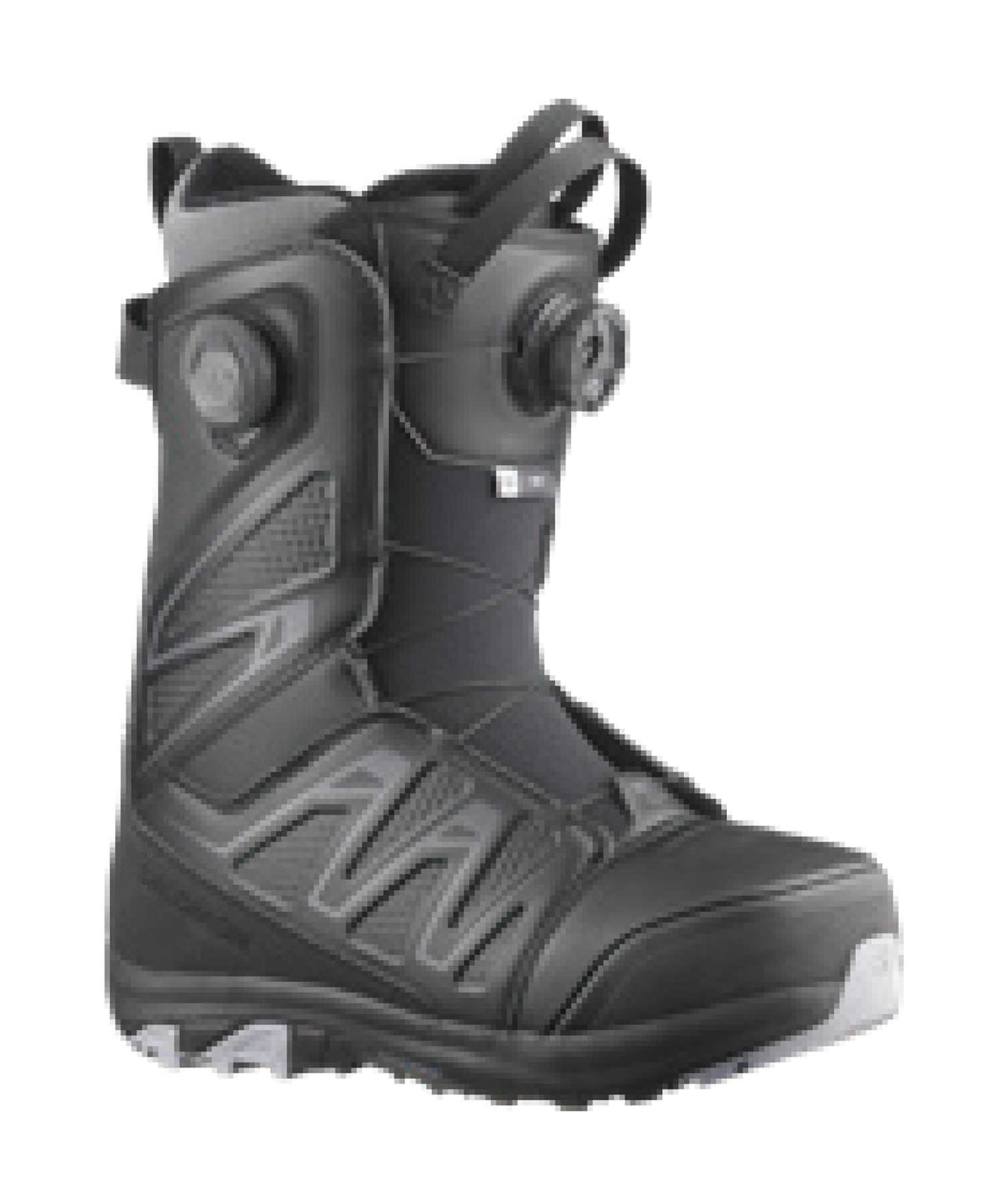 【早期購入】SALOMON サロモン スノーボード ブーツ レディース IVY BOA SJ BOA ムラサキスポーツ 24-25モデル LL A19(BlackBlackLilacGray-22.0cm)