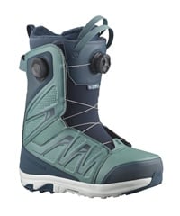 【早期購入】SALOMON サロモン スノーボード ブーツ レディース IVY BOA SJ BOA ムラサキスポーツ 24-25モデル LL A19(DarkOceanF06MidnightNavyWhite-22.0cm)