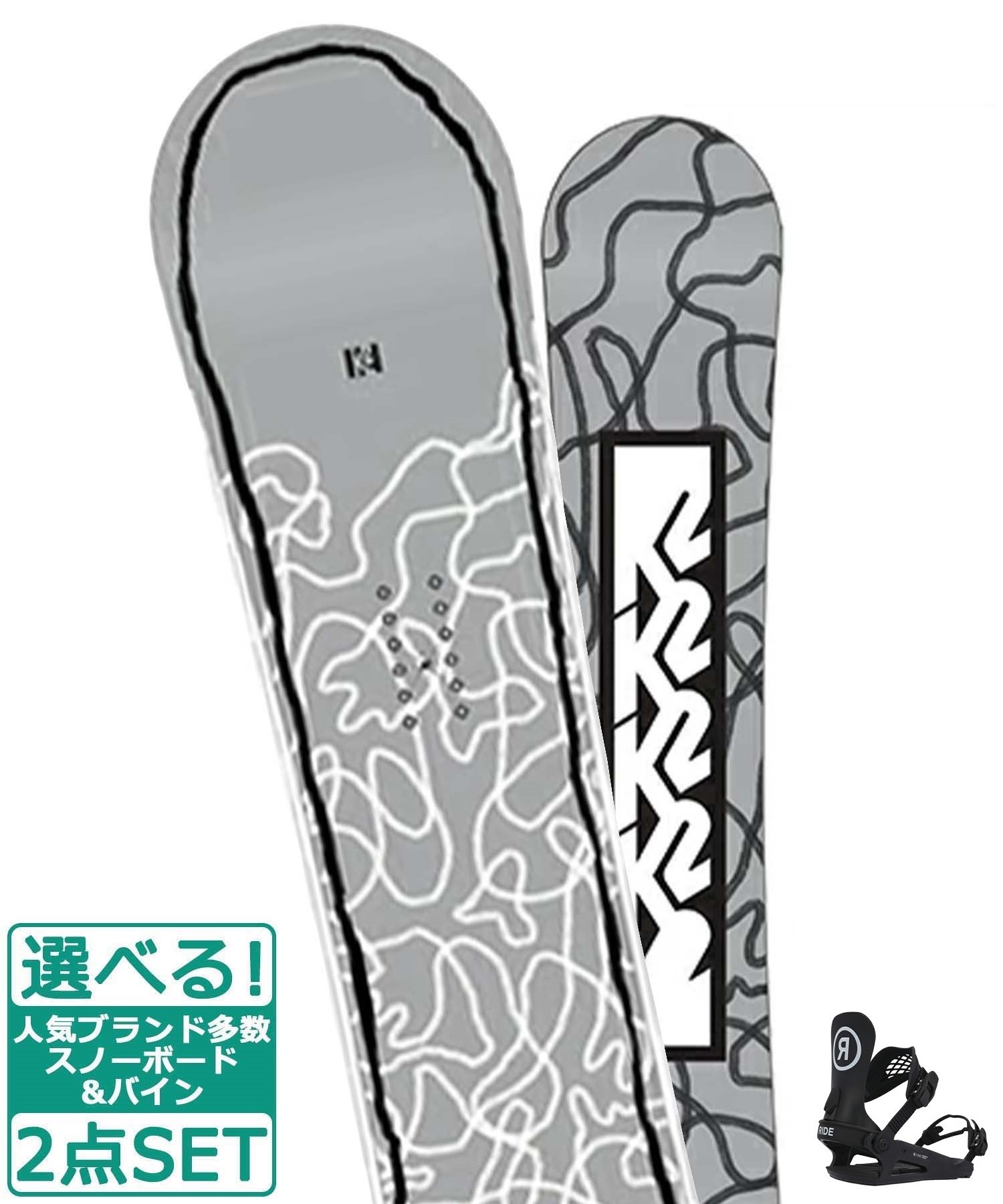 2点セット　RIDE DH(ボード)　K2 FORMULA(ビンディング)