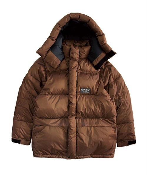 スノーボード ウェア ジャケット REPUBLIC リパブリック DWYCK-PARKA 22-23モデル ムラサキスポーツ JJ D20(Brown-S)