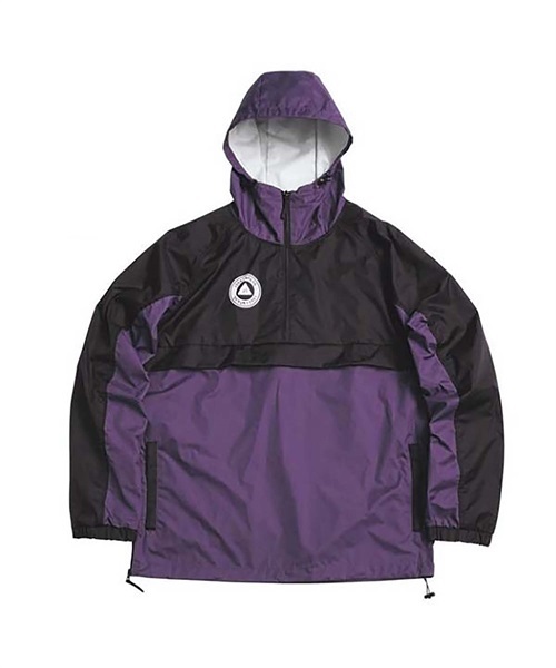 スノーボード ウェア ジャケット DEATH LABEL デスレーベル ANORAK LOGO 22-23モデル ムラサキスポーツ JJ K26(BKPU-S)