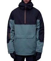 スノーボード ウェア ジャケット ユニセックス 686 シックスエイトシックス M2W116 RENEWAL INSULATED 23-24モデル KK A26(CYPRESSGREENCOLORBLOCK-S)