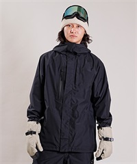 スノーボード ウェア ジャケット ユニセックス 686 シックスエイトシックス GORE-TEX CORE SHELL 23-24モデル ムラサキスポーツ KK G29(BLACK-S)