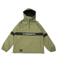 スノーボード ウェア ジャケット ユニセックス AA HARDWEAR ダブルエー ハードウェア 72123308 TEAM ANORAK 23-24モデル KK C31(KHAKI-S)