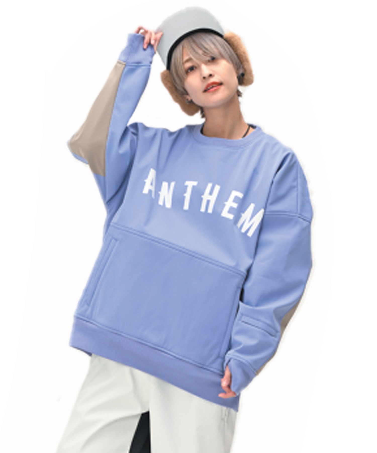 アンセム ANTHEM HUGE CREW メンズ クルーネック トレーナー トップス 防水 スノーウェア スノーボード スノボ スキー スポーツ  正規品