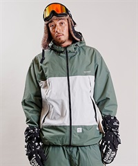 スノーボード ウェア ジャケット ユニセックス BSRABBIT ビエスラビット MMM HF WINDBREAKER HOODED 23-24モデル KK G21