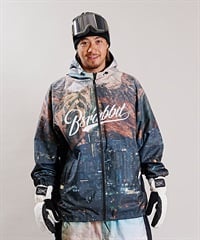 スノーボード ウェア ジャケット ユニセックス BSRABBIT ビエスラビット MOUNTAIN CITY HOODED 23-24モデル KK G21(VINTAGE-M)