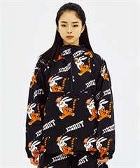 スノーボード ウェア ジャケット ユニセックス BSRABBIT ビエスラビット TIGER RABBIT HOODED ANORAK 23-24モデル KK G21