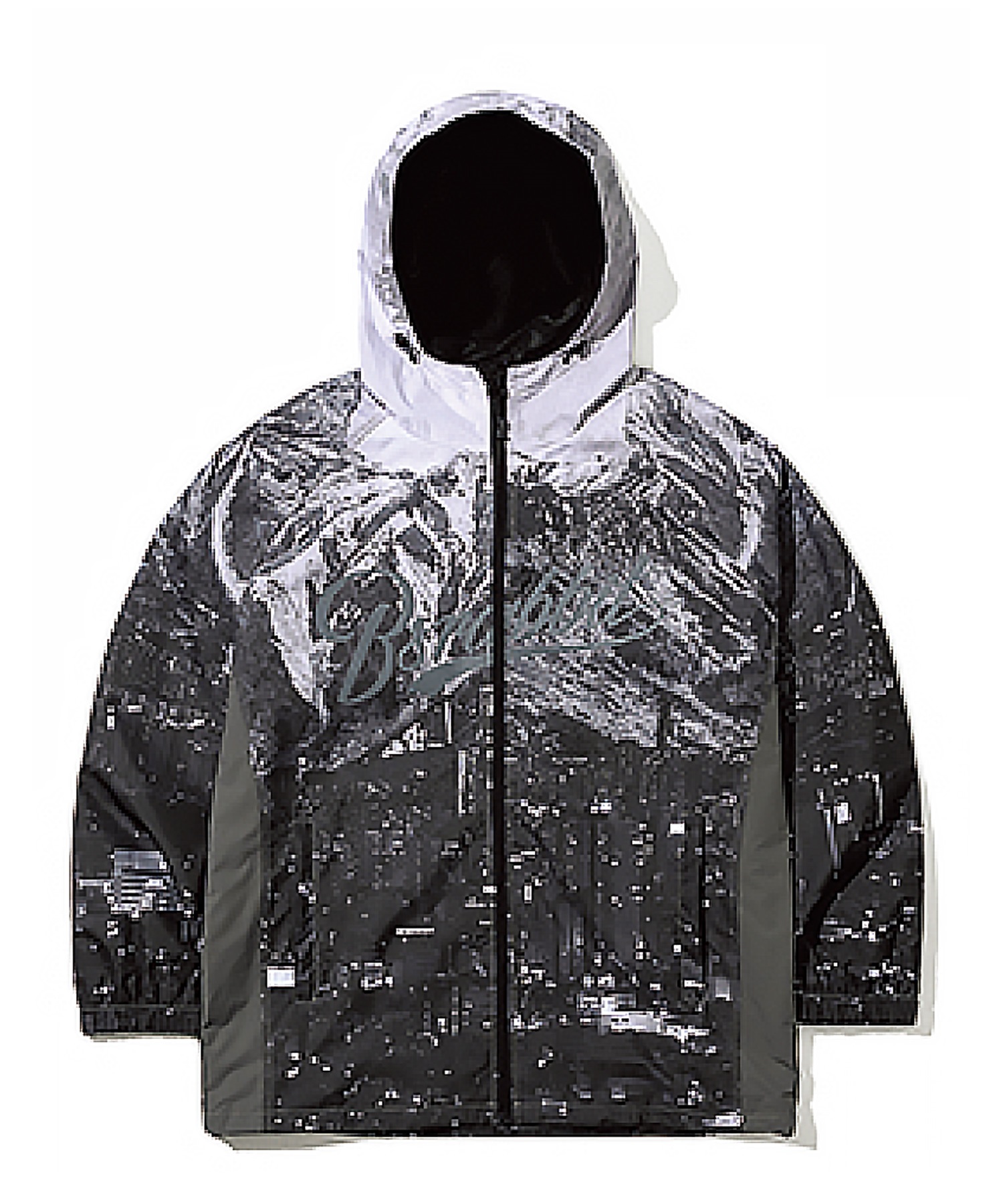 スノーボード ウェア ジャケット ユニセックス BSRABBIT ビエスラビット MOUNTAIN CITY HOODED 23-24モデル KK G21(MONO-M)