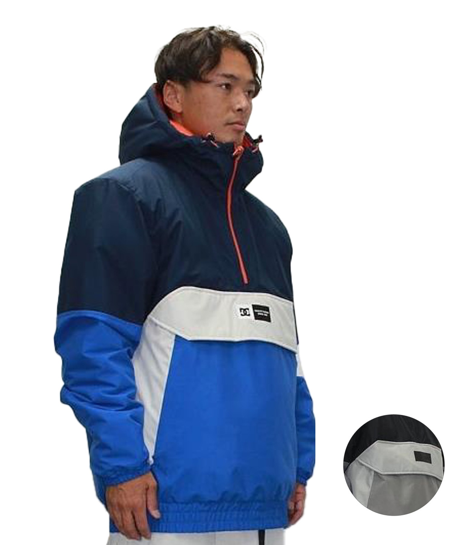 スノーボード ウェア ジャケット ユニセックス DC ディーシー ADYTJ03066 NEXUS REVERSIBLE ANORAK 23-24モデル KK C19(KVJ0-S)