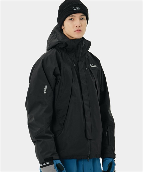 DIMITO ディミト スノーボード ウェア ジャケット ユニセックス NHTK36 WORLD 2L JACKET 23-24モデル ムラサキスポーツ KK H12(BLACK-S)