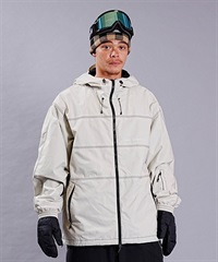 DIMITO ディミト スノーボード ウェア ジャケット ユニセックス NHTK35 WORKS ZIP JACKET 23-24モデル ムラサキスポーツ KK H12(IVORY-S)