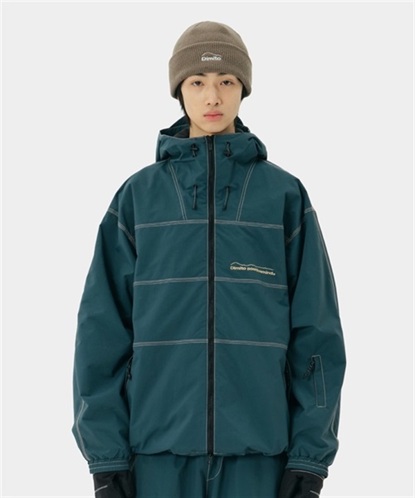 【予約商品/店頭受取対象外】DIMITO ディミト スノーボード ウェア ジャケット ユニセックス NHTK35 WORKS ZIP JACKET ムラサキスポーツ KK H12