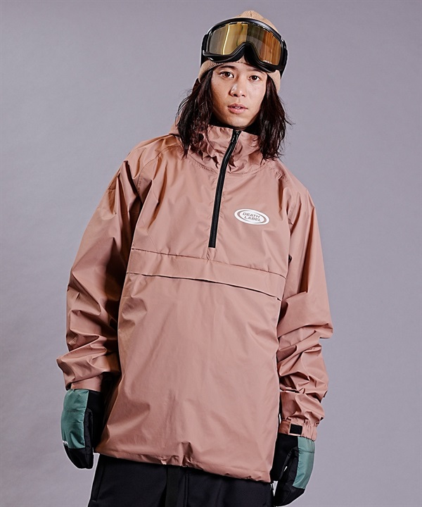 スノーボード ウェア ジャケット ユニセックス DEATHLABEL デスレーベル ANORAK JKT LOGO 23-24モデル ムラサキスポーツ KK I21