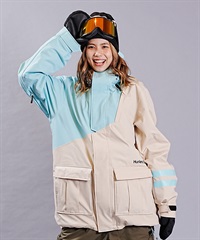 スノーボード ウェア ジャケット ユニセックス HURLEY ハーレー BLOCK PARTY SNOW MSW2312041 23-24モデル ムラサキスポーツ KK K16