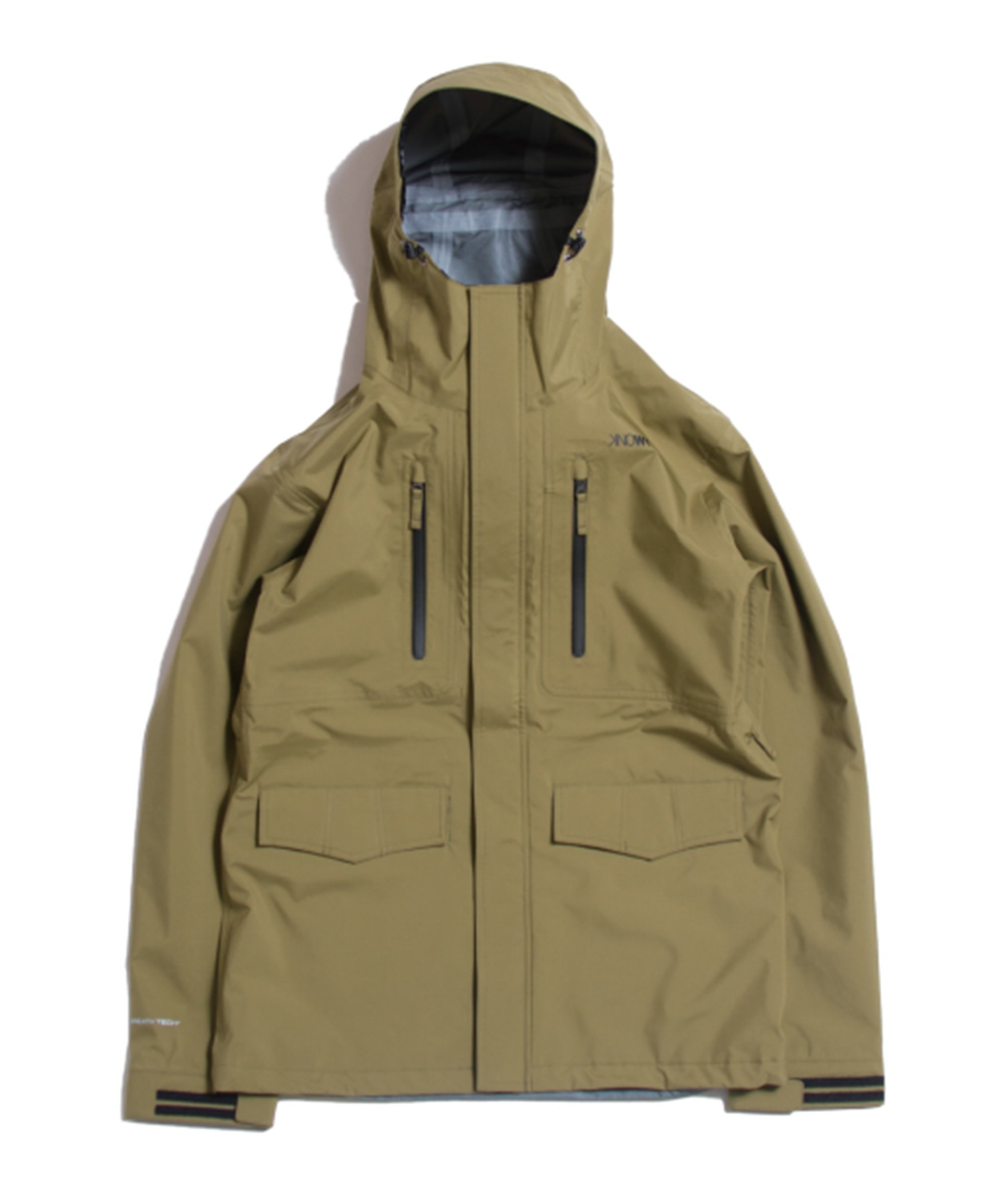 スノーボード ウェア ジャケット ユニセックス KNOWY ノーウェイ JK SHRED HSNW34001 23-24モデル ムラサキスポーツ KK J20(KHAKI-XS)