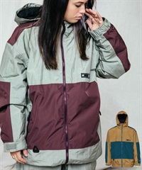 スノーボード ウェア ジャケット L1 エルワン ユニセックス 11010241040501 VENTURA Jacket 23-24モデル KK C31(SHADOWHUCKLEBERRY-S)