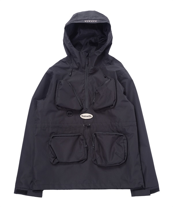 NOMADIK ノマディック スノーボード ウェア ジャケット ユニセックス ANORAK 72323304 23-24モデル ムラサキスポーツ KK H31(BLACK-M)