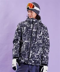 スノーボード ウェア ジャケット ユニセックス QUIKSILVER クイックシルバー MISSION PRINTED NP JK 23-24モデル KK C25