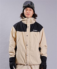 REPUBLIC リパブリック スノーボード ウェア ジャケット ユニセックス 36 CHAMBERS JACKET 23-24モデル KK H5