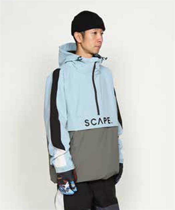 スノーボード ウェア ジャケット ユニセックス SCAPE エスケープ 71123303 ANORAK 23-24モデル ムラサキスポーツ KK C31