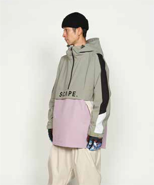 スノーボード ウェア ジャケット ユニセックス SCAPE エスケープ 71123303 ANORAK 23-24モデル ムラサキスポーツ KK C31