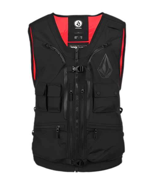 VOLCOM ボルコム スノーボード ウェア ジャケット ユニセックス IGUCHI SLACK VEST G0652414 23-24モデル KK H26(BLK-S)