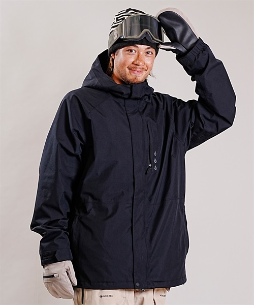 VOLCOM ボルコム スノーボード ウェア ジャケット ユニセックス DUA GORE-TEX G0652407 23-24モデル ムラサキスポーツ KK H26(BLK-S)