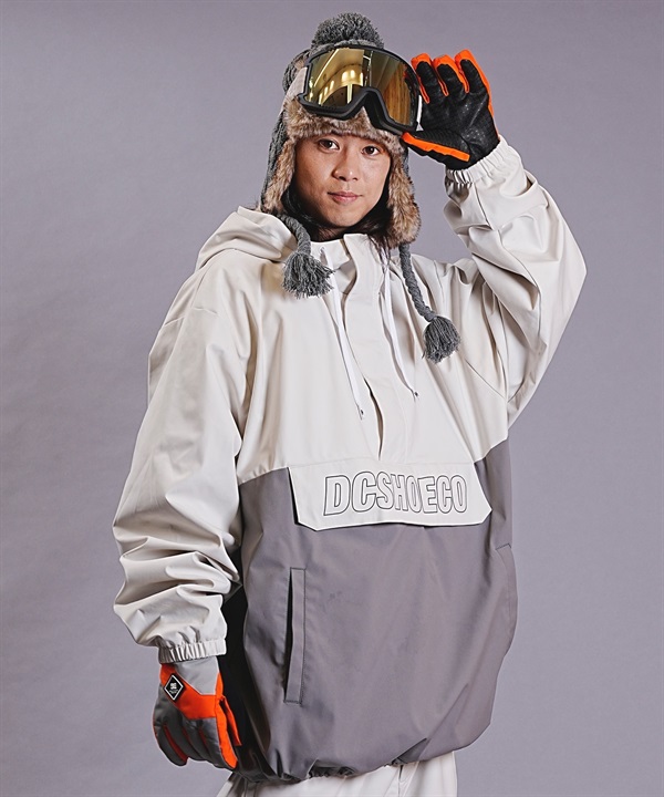 スノーボード ウェア ジャケット ユニセックス DC ディーシー 23 DC SNOW ANORAK 23 DC SNOW ANORAK 23-24モデル ムラサキスポーツ KX J13