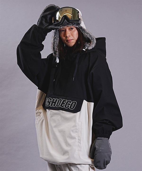 スノーボード ウェア ジャケット ユニセックス DC ディーシー 23 DC SNOW ANORAK 23 DC SNOW ANORAK 23-24モデル ムラサキスポーツ KX J13