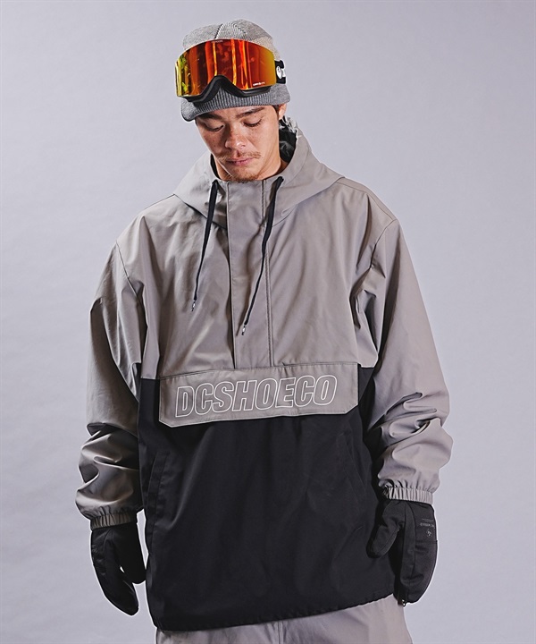 スノーボード ウェア ジャケット ユニセックス DC ディーシー 23 DC SNOW ANORAK 23 DC SNOW ANORAK 23-24モデル ムラサキスポーツ KX J13