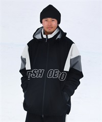 スノーボード ウェア ジャケット ユニセックス DC ディーシー 23 DC SNOW STAND ZIP 23-24モデル ムラサキスポーツ KX J27(BLK-S)