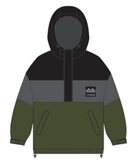 スノーボード ウェア ジャケット ユニセックス DUB ダブ HALF-ZIP PANEL 23-24モデル ムラサキスポーツ KX G29