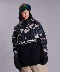 スノーボード ウェア ジャケット ユニセックス DUB ダブ HALF-ZIP 23-24モデル ムラサキスポーツ KX G29