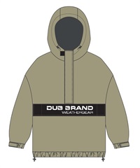 スノーボード ウェア ジャケット ユニセックス DUB ダブ HALF-ZIP 23-24モデル ムラサキスポーツ KX G29