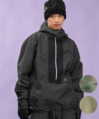 【早期購入/店頭受取対象外】686 シックスエイトシックス GHOST 2.5L SHELL ANORAK ユニセックス スノーボード ウェア ジャケット 24-25モデル M3WN136 LL(FCAMO-XS)