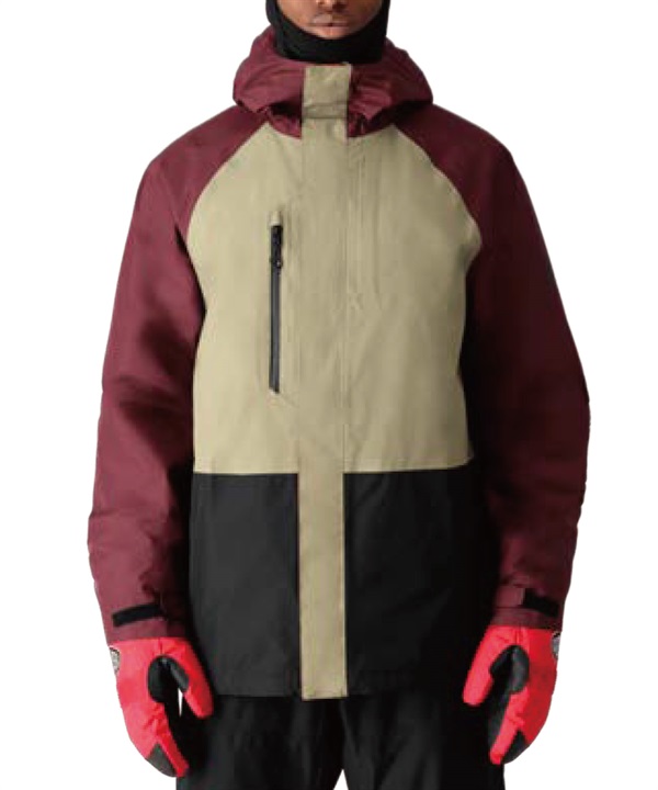 686 シックスエイトシックス GORE-TEX CORE SHELL ユニセックス スノーボード ウェア ジャケット 24-25モデル M2W107 LL A11