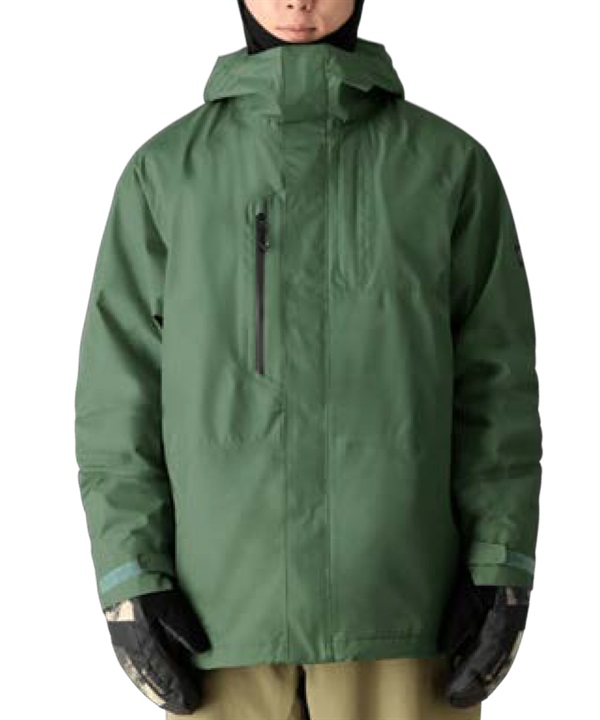 686 シックスエイトシックス GORE-TEX CORE SHELL ユニセックス スノーボード ウェア ジャケット 24-25モデル M2W107 LL A11