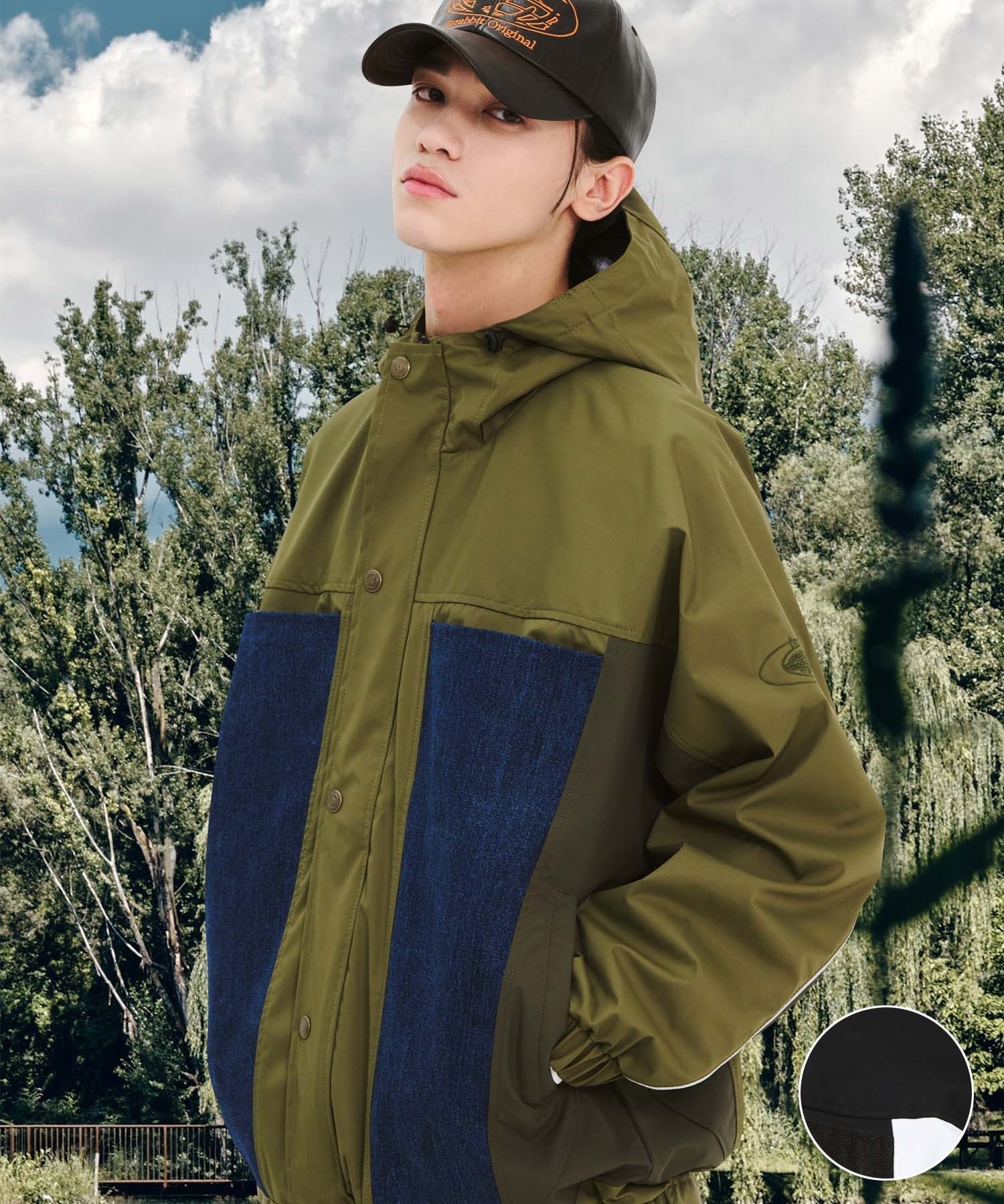 BSRABBIT ビーエスラビット UNUSUAL HOODED JACKET スノーボード