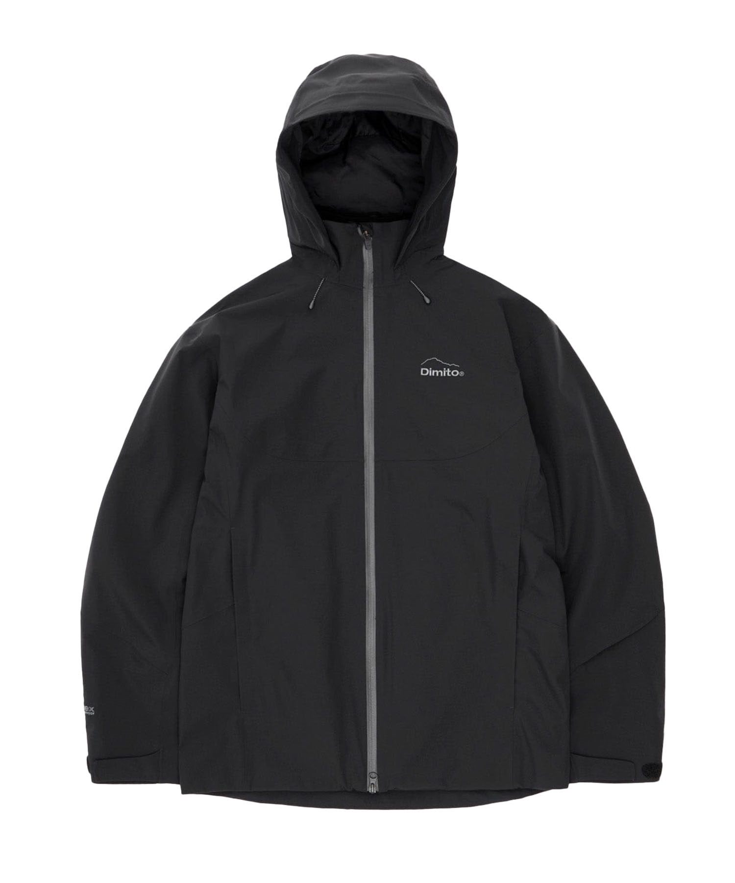 DIMITO ディミト NEO 2L JACKET スノーボード ウェア ジャケット ユニセックス ムラサキスポーツ 24-25モデル LL I26(BLACK-M)