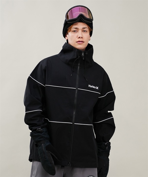 HURLEY ハーレー スノーボード ウェア ジャケット ユニセックス HBC SNOW TRACK JK ムラサキスポーツ 24-25モデル LL I20