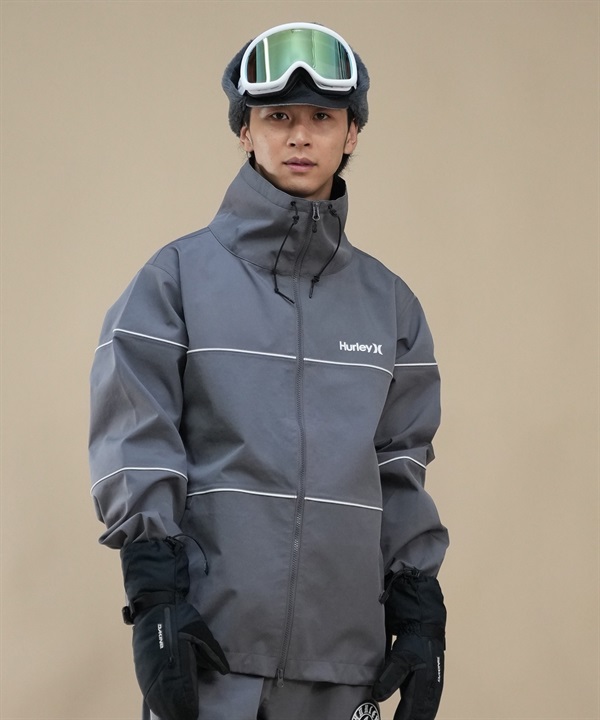 HURLEY ハーレー スノーボード ウェア ジャケット ユニセックス HBC SNOW TRACK JK ムラサキスポーツ 24-25モデル LL I20